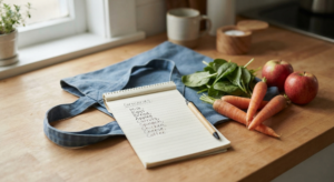 Weekly Meal Plan for a Couple: A Practical Seven Day System That Actually Works 2 Shared grocery list for a couple planning weekly meals