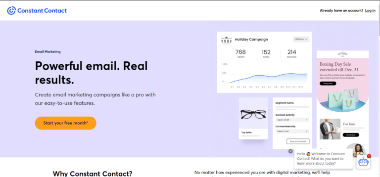 The Top Email Marketing Services for Your Business: A1 Comprehensive Guide 4 constant-contact