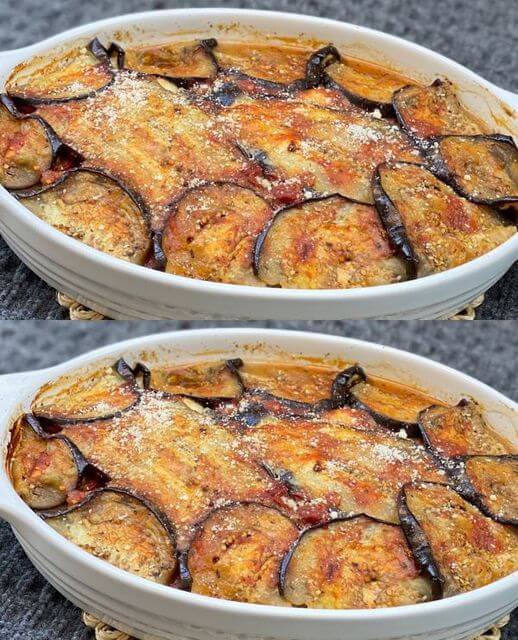  Eggplant Spinach Bake