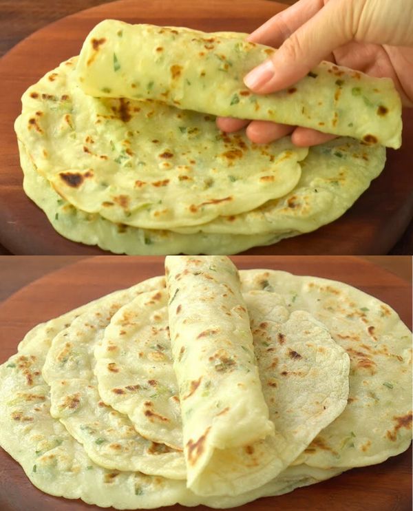 Garlic Flatbread: No-Yeast, No-Kneading Magic in 3 Minutes!