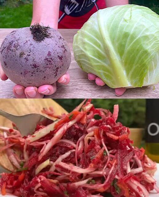 I Can’t Stop Eating This Beetroot, Carrot, and Cabbage Salad