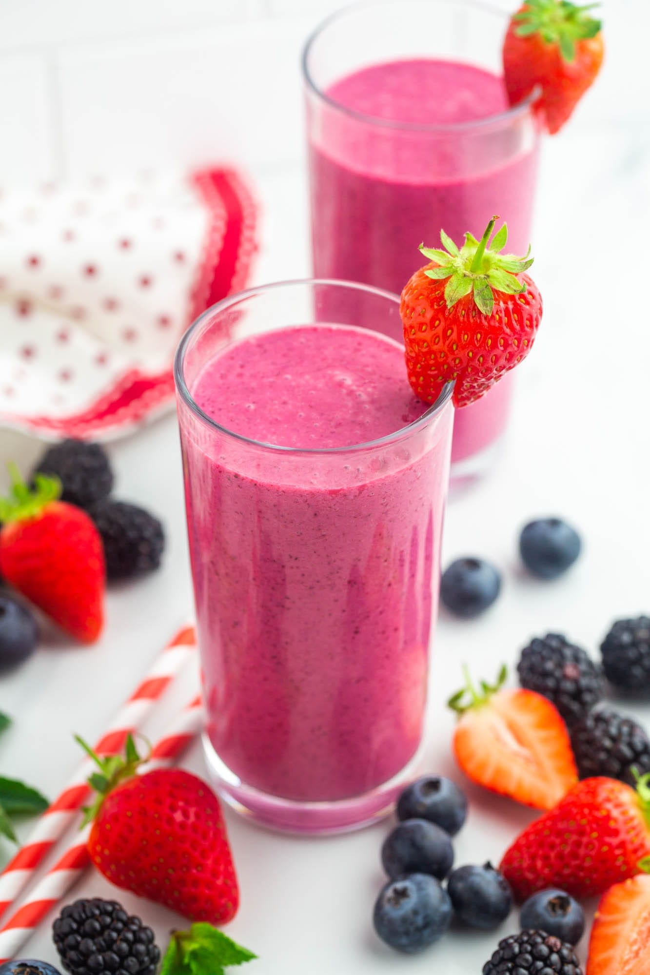 Berry-Vanilla Smoothie