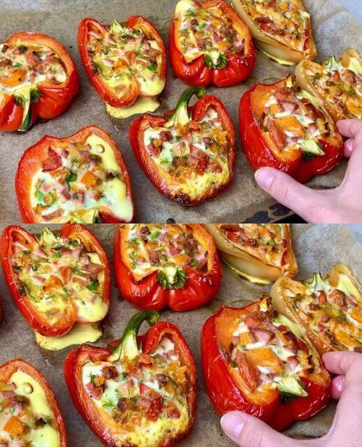 Stuffed Bulgarian Sweet Peppers