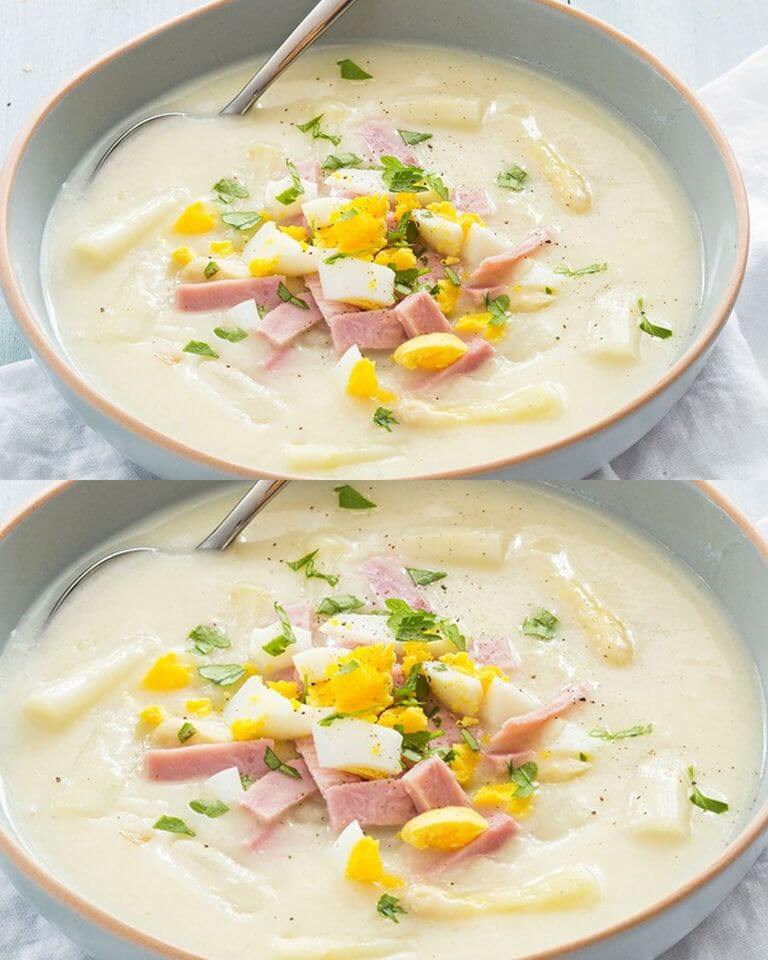 Creamy Asparagus Soup Recipe