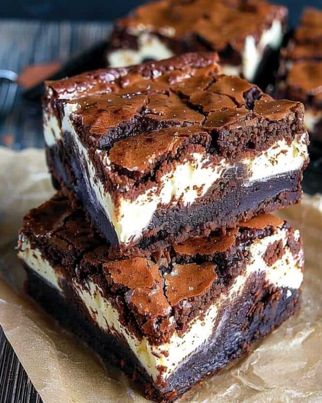 THIS SOFT Brownies IS EASY TO MAKE Cheesecake Brownies