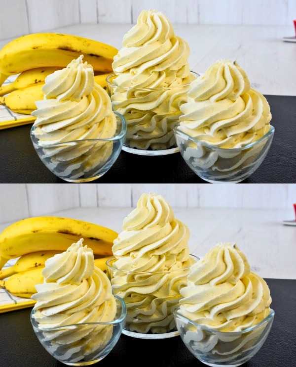 Sugar-Free Banana Cream for Cakes