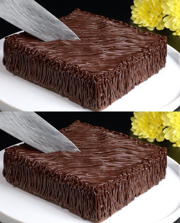Deluxe No-Bake Chocolate Cake