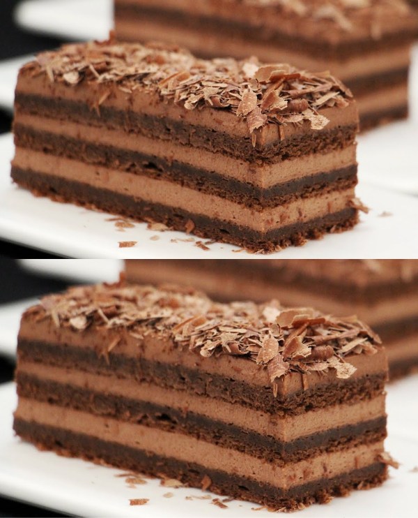 Flourless Chocolate Coffee Cake with Chantilly Cream