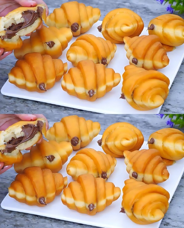 No-Oven Nutella Stuffed Buns
