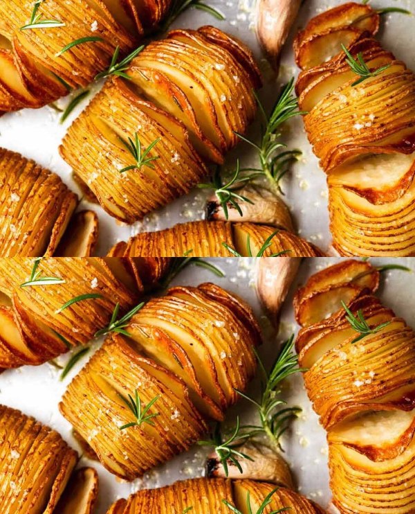 Hasselback Potatoes Recipe 1 Hasselback Potatoes