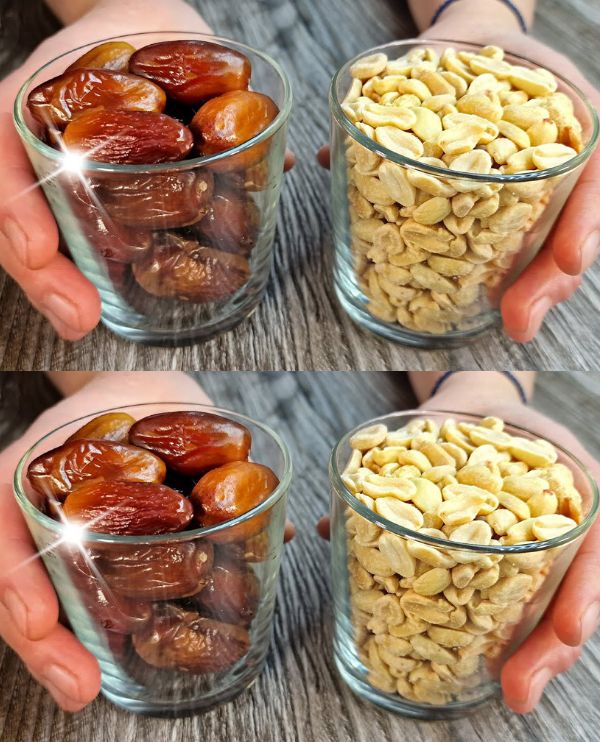 5-Minute No-Bake Peanut Date Dessert