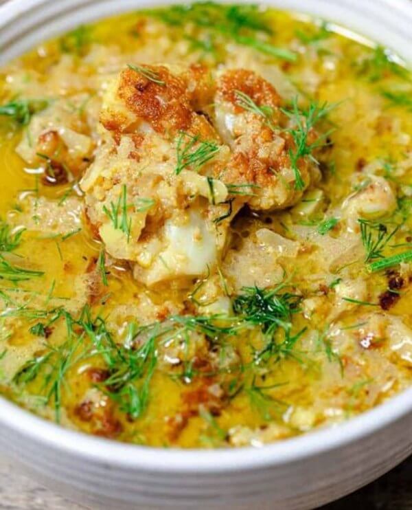 Recipe: Roasted Cauliflower Soup