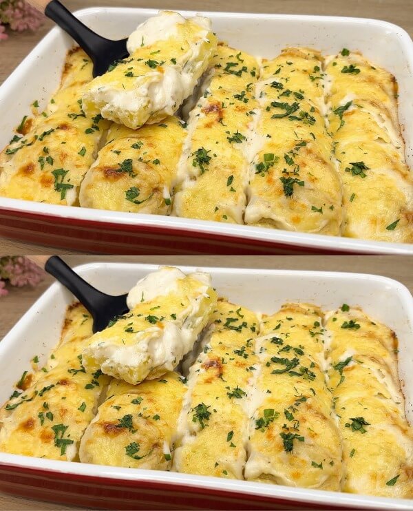 Creamy Cheesy Potato Bake