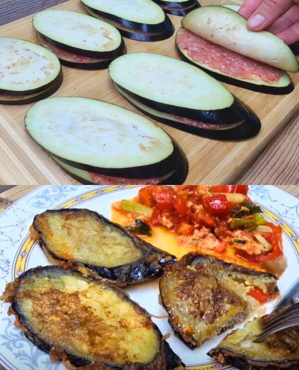 The Most Delicious Stuffed Eggplants
