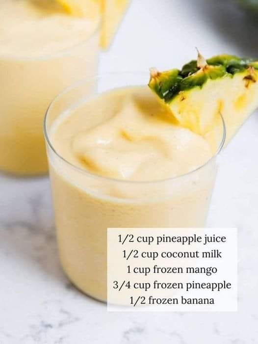 Healthy Pineapple Smoothie Recipe