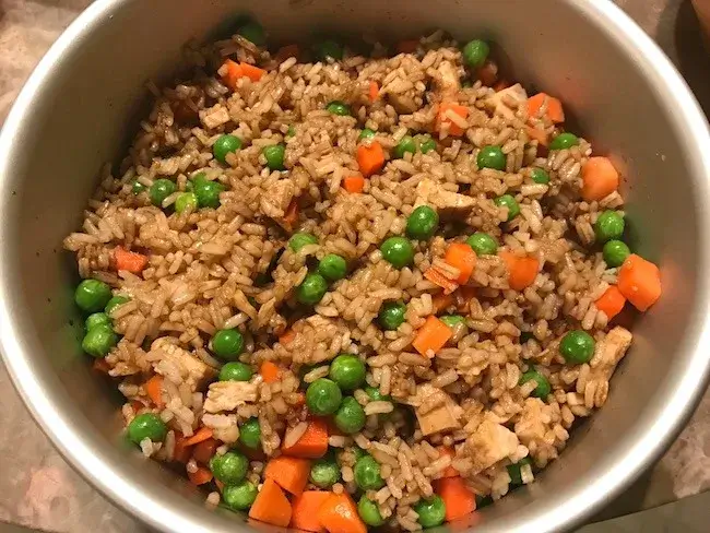 Air Fryer Chicken Fried Rice Recipe 1