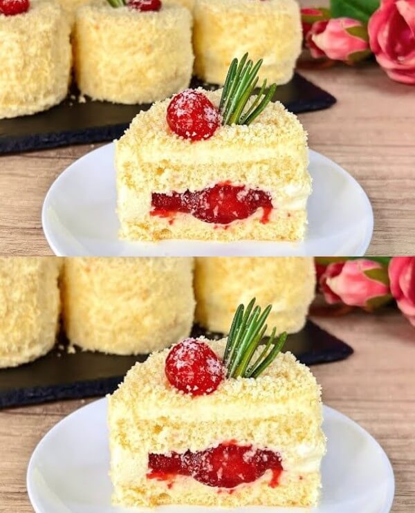 Strawberry Dessert that Disappears in 1 Minute