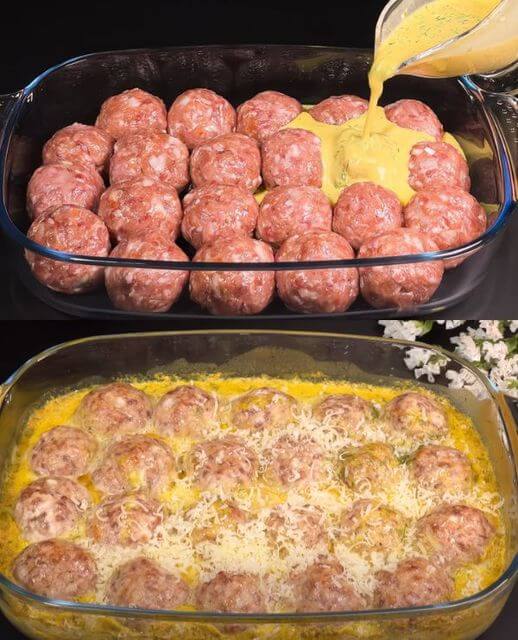 Delicious Meatballs in Cream Sauce