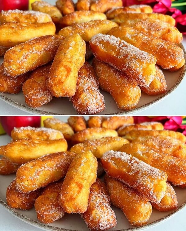Quick Stovetop Apple Fritters