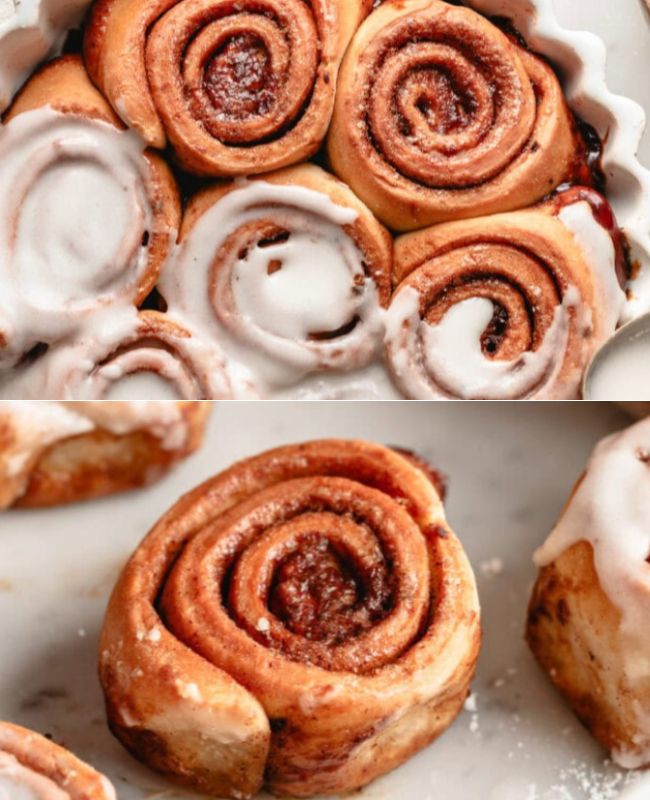 Delicious 2-Ingredient Dough Cinnamon Rolls