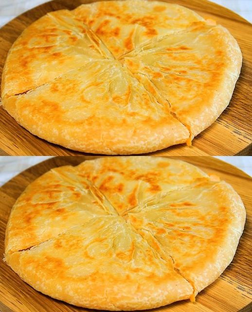 Water with flour! No oven No yeast