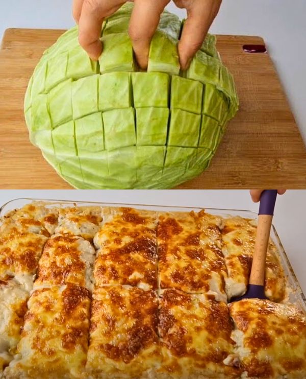 Delicious Low-Calorie Cabbage Dinner