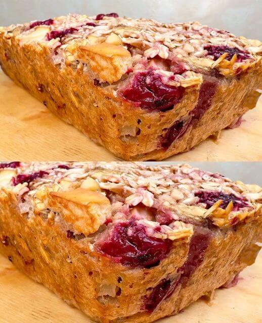 Oat Pudding with Fruit