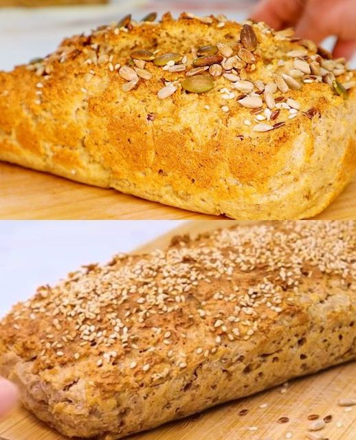 Mix Oatmeal with Yogurt, World’s Easiest Oatmeal Bread
