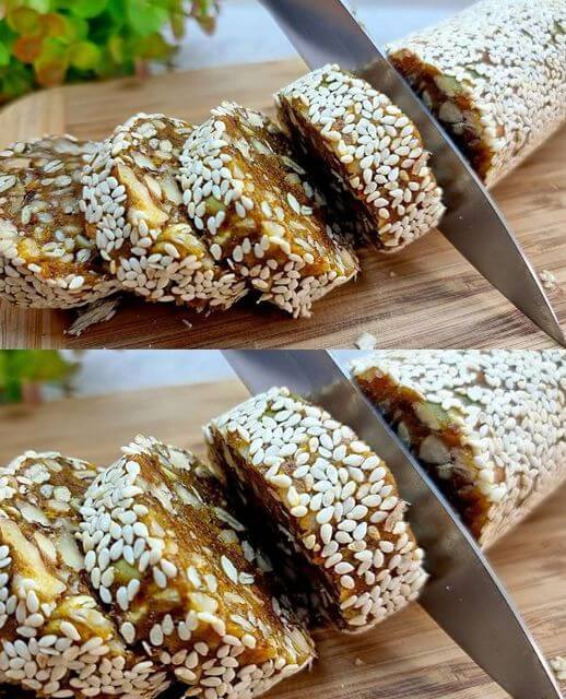 Making a Delicious Healthy Roll Dessert Without an Oven