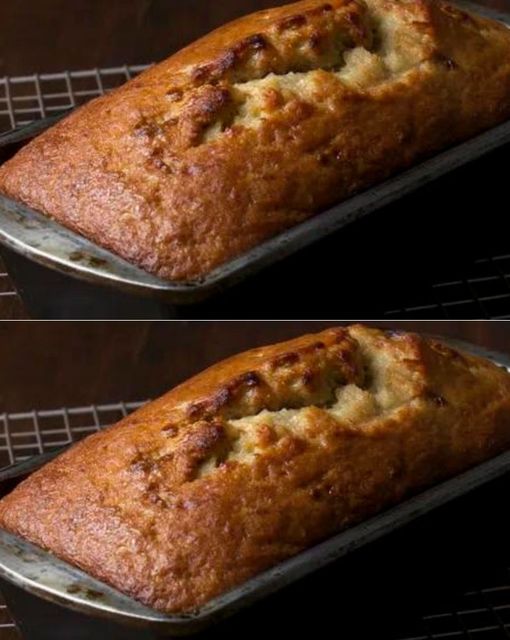 Easiest 3 ingredient banana bread