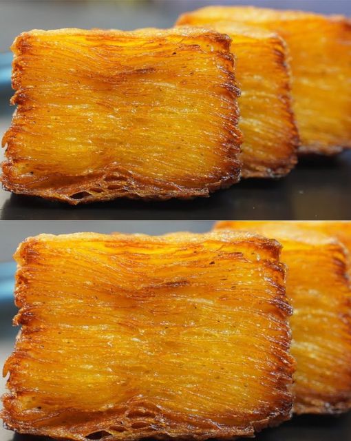 Simple Thousand Layer Crispy French Fries!