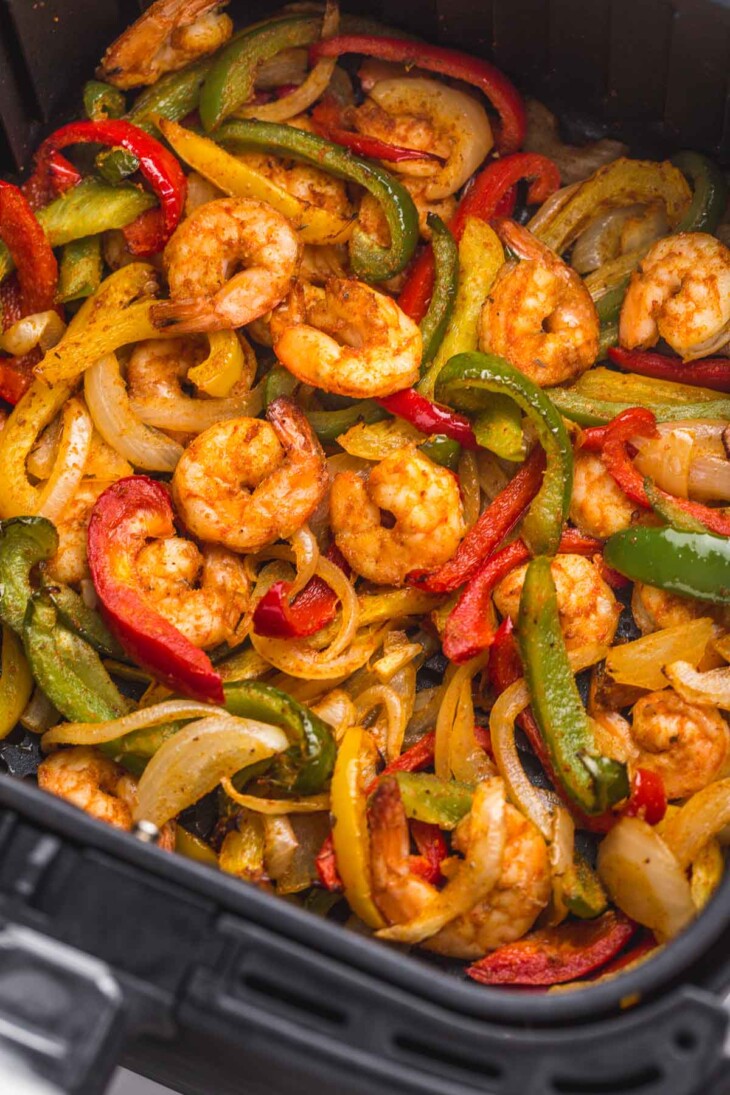Air Fryer Shrimp Fajitas Recipe