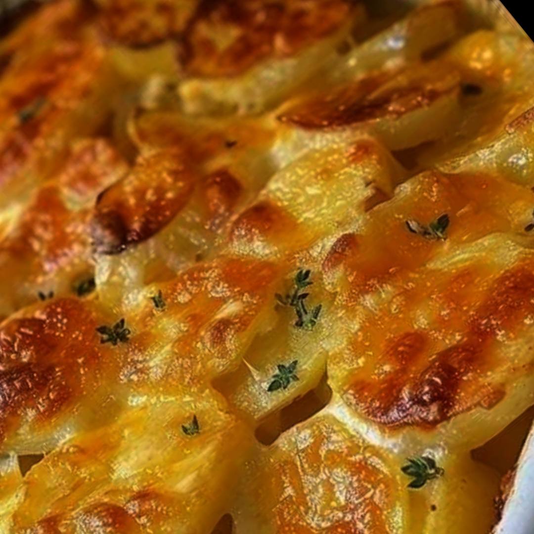 Recette de pommes de terre crémeuses gratinées 1