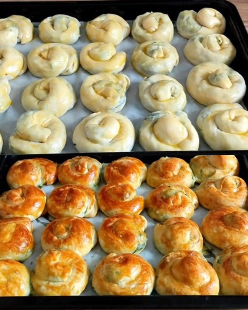 Homemade Spinach and Cheese Pies