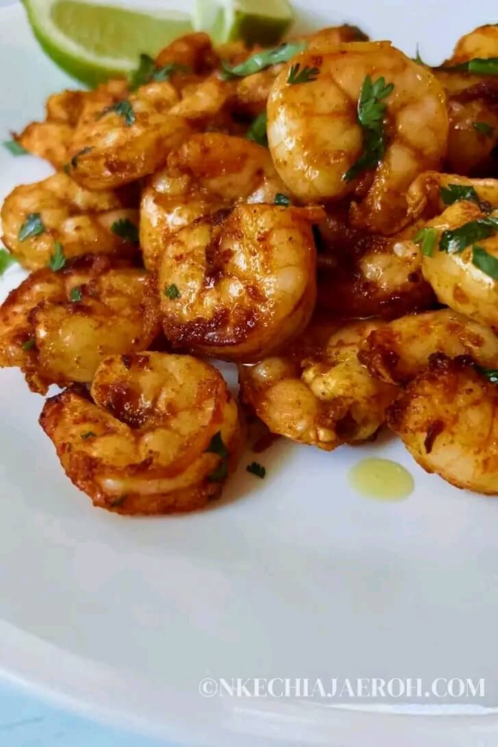Air Fryer Garlic Butter Shrimp Recipe