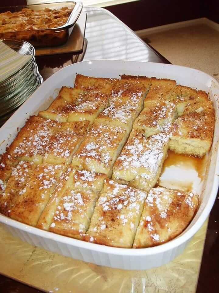 FRENCH TOAST BAKE - Easy Too! Prepare The Night Before And Pop In The ...