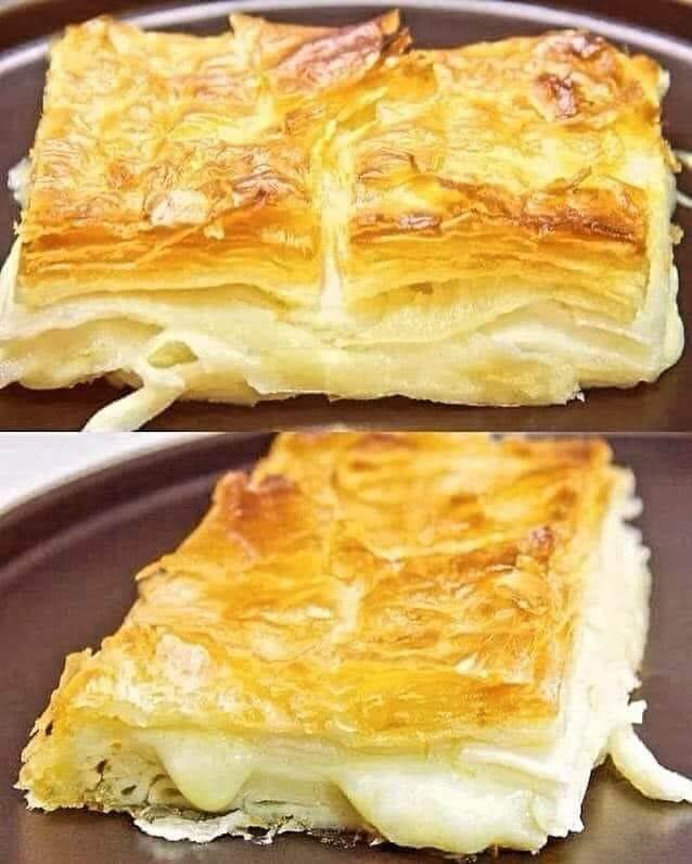 CHEESE AND Puff Pastry CAKE