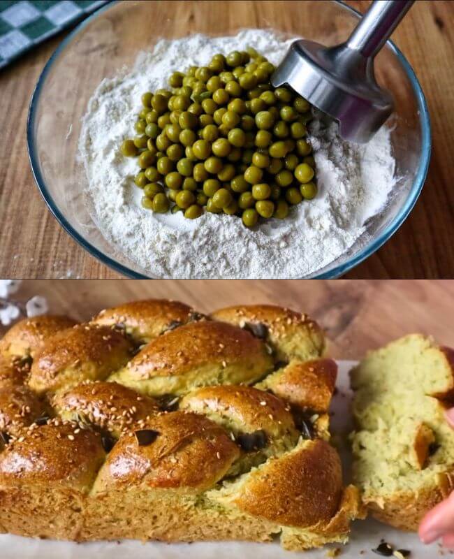 Mix Peas with Flour for an Incredibly Delicious