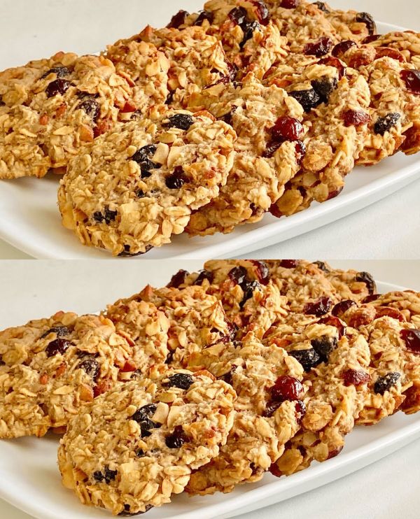 Apple biscuits Without sugar, flour and eggs