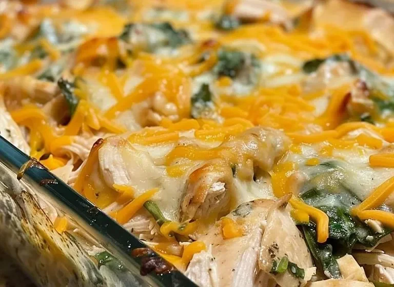 Chicken Tortilla Spinach Casserole 1