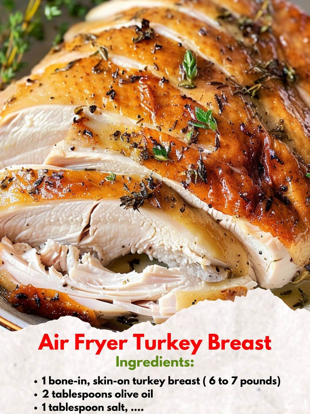 Air Fryer Turkey Breast