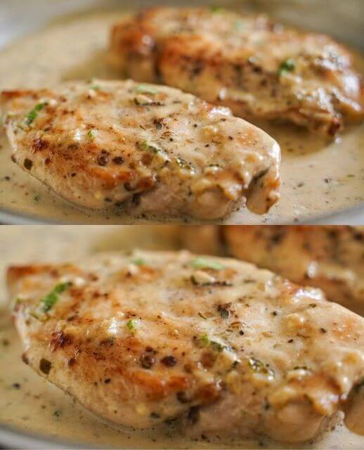 Creamy Garlic Chicken Breast Recipe