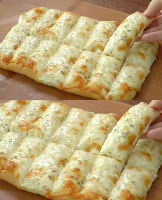 Cheese Garlic Bread with Honey Dip!