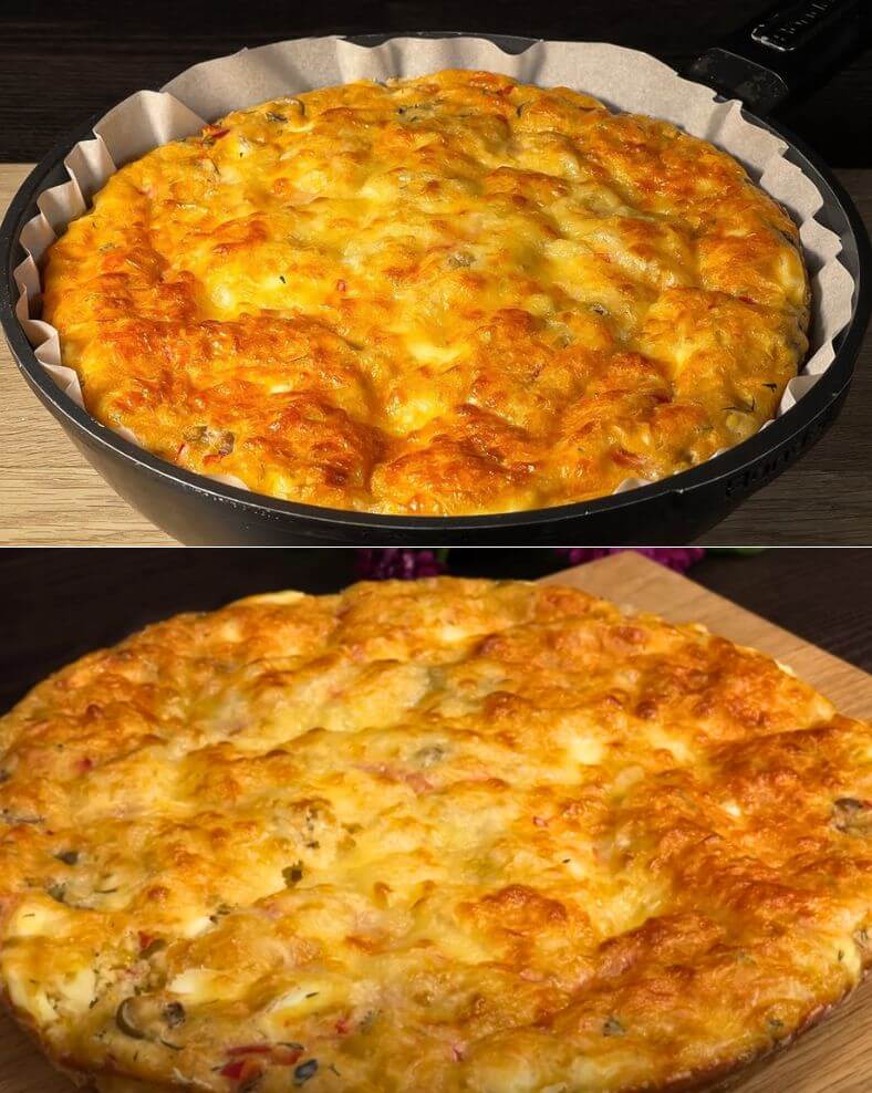 Savory Mediterranean Vegetable and Cheese Cake 1 Savory Mediterranean Vegetable and Cheese Cake