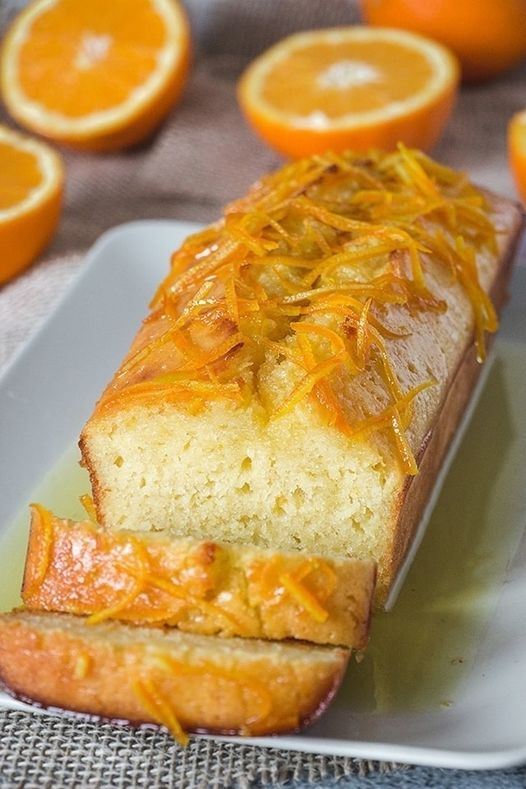 Orange Cake with Fresh Orange Syrup