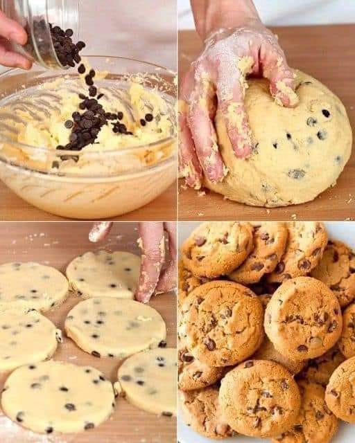 EASY CHOCOLATE CHIP COOKIES