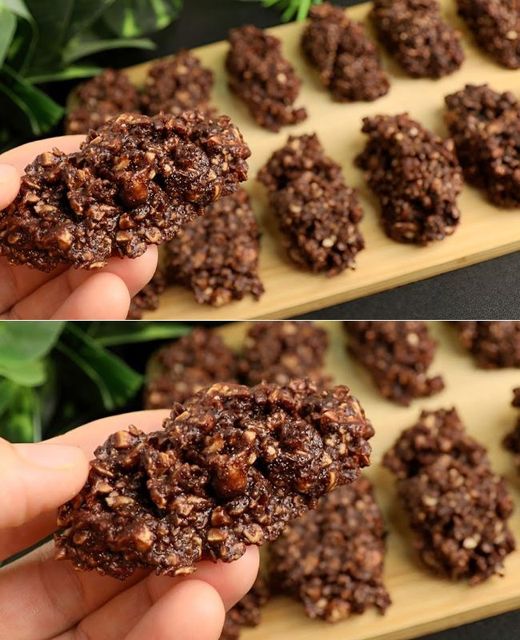 Crunchy Cocoa Nut Cookies 1 Crunchy Cocoa Nut Cookies