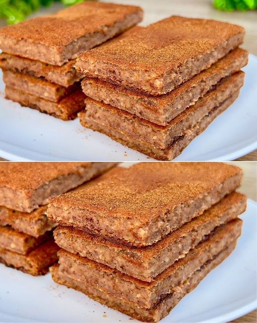 Healthy Cinnamon Oat Bars