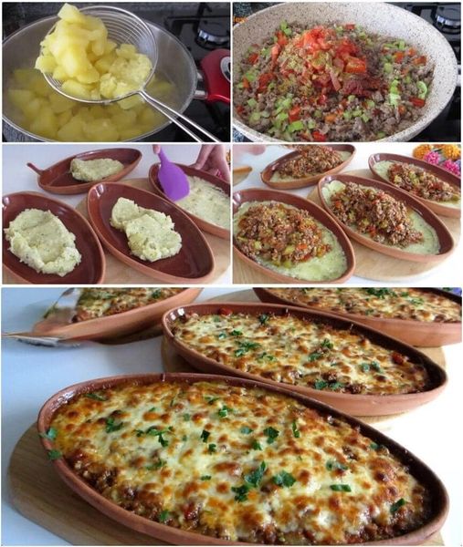 The sauté with minced meat and mashed potatoes that you will love is worth trying 1 sauté with minced meat and mashed potatoes