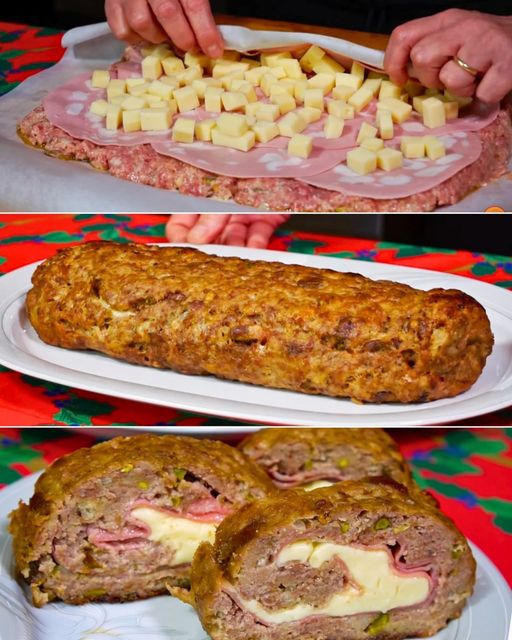 Meatloaf with mortadella and pistachios: the delicious recipe to try 1 Meatloaf with mortadella and pistachios: the delicious recipe to try